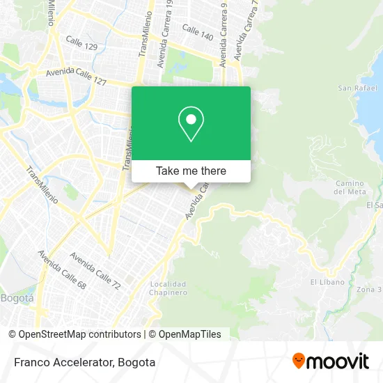 Franco Accelerator map