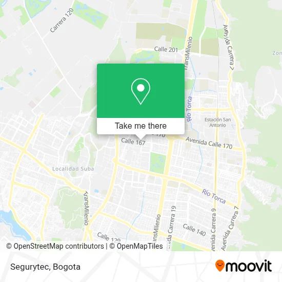 Segurytec map