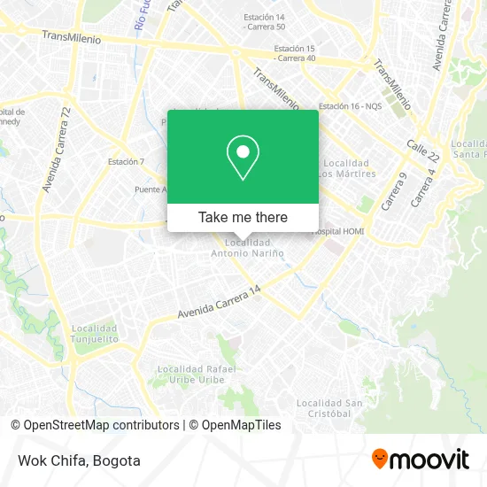 Wok Chifa map