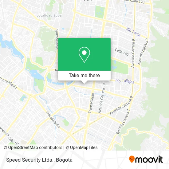 Speed Security Ltda. map
