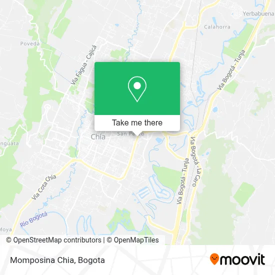 Momposina Chia map