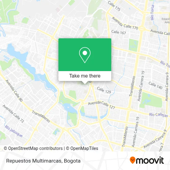 Repuestos Multimarcas map