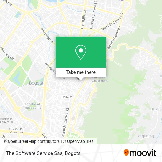 The Software Service Sas map