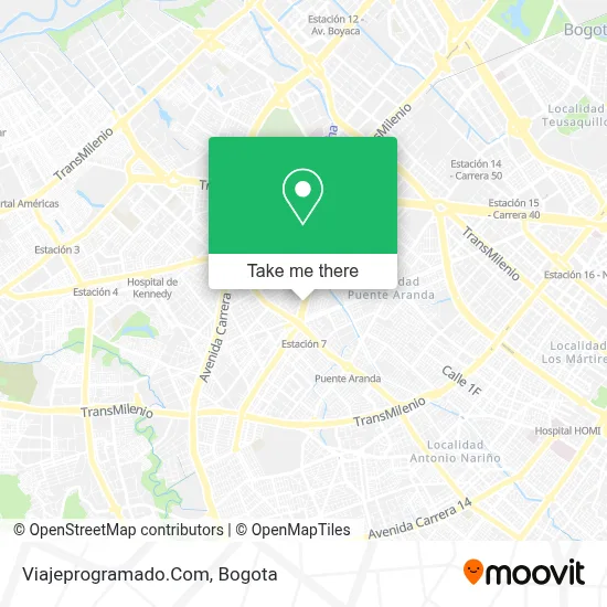 Viajeprogramado.Com map