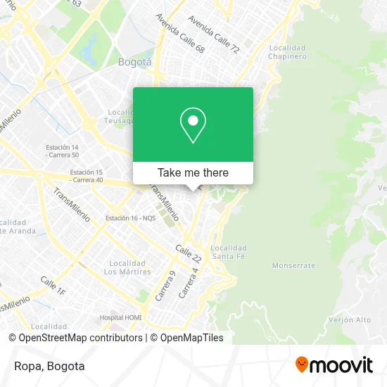 Ropa map