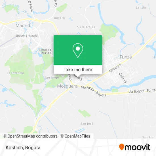 Kostlich map
