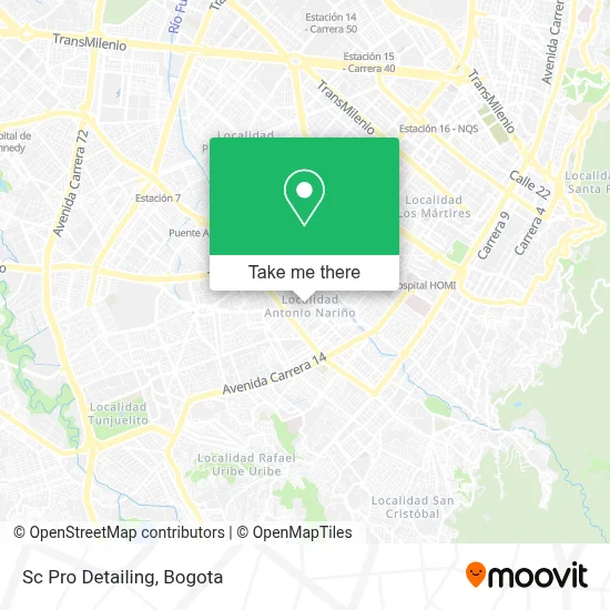 Sc Pro Detailing map