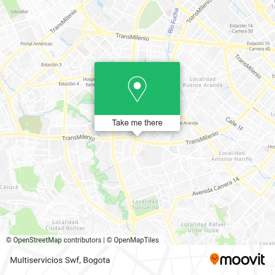 Multiservicios Swf map