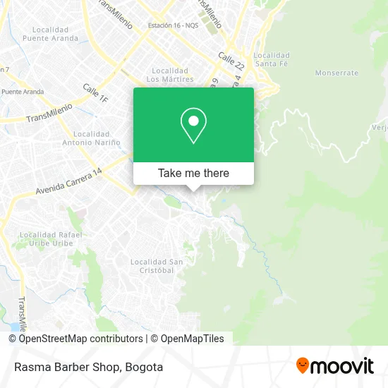 Rasma Barber Shop map