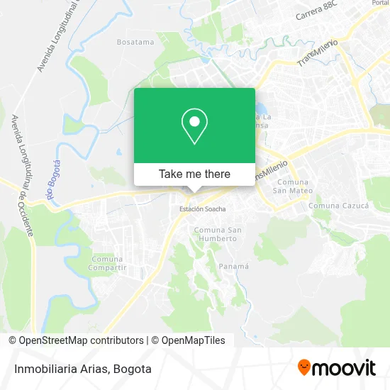Inmobiliaria Arias map