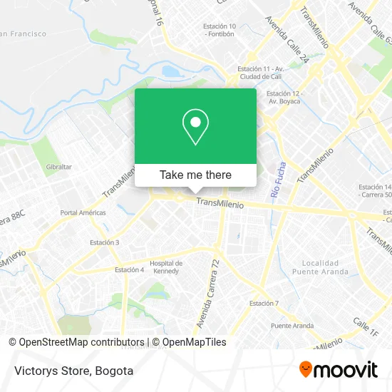 Victorys Store map
