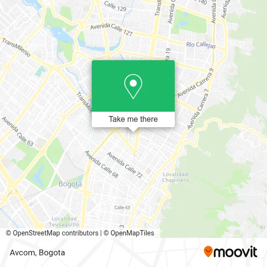 Avcom map