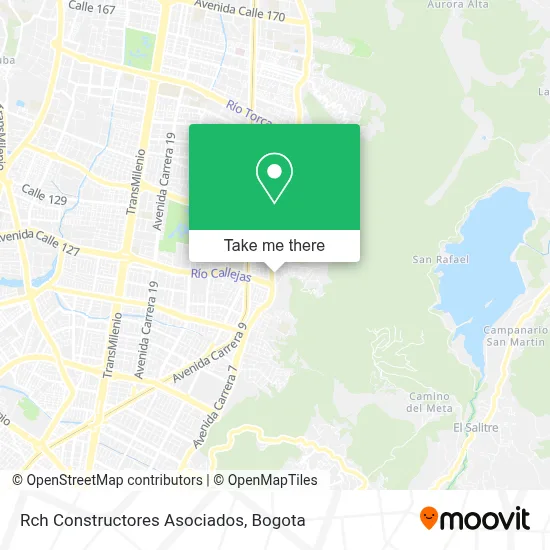 Rch Constructores Asociados map