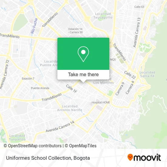 Uniformes School Collection map