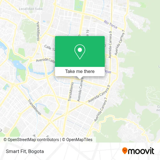 Smart Fit map