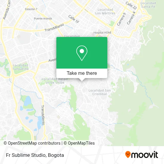 Fr Sublime Studio map