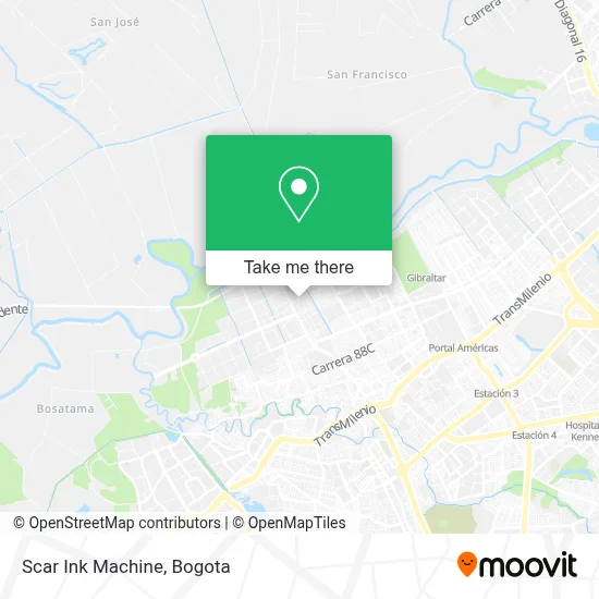 Scar Ink Machine map