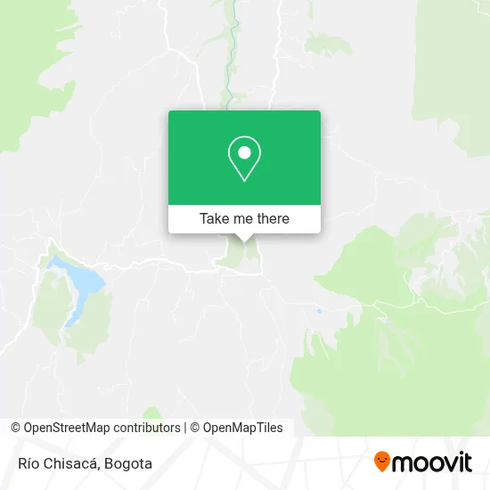 Río Chisacá map
