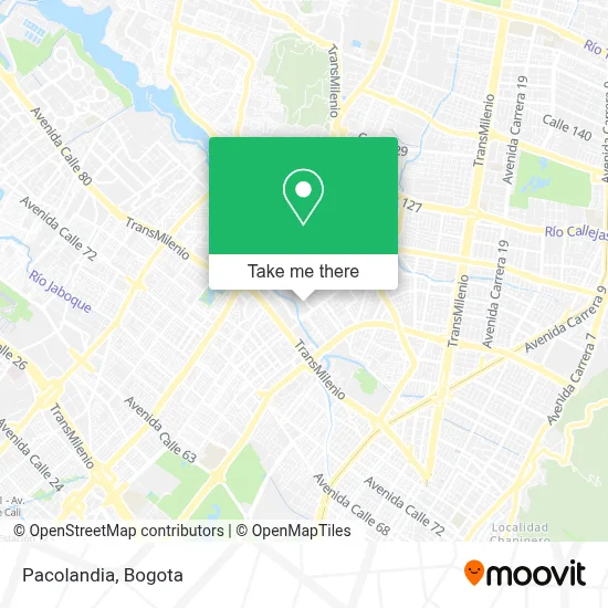 Pacolandia map