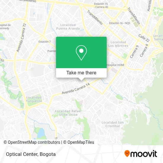 Optical Center map