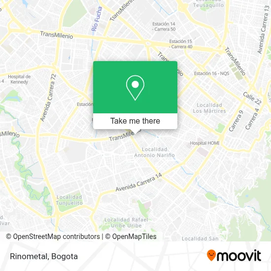 Rinometal map