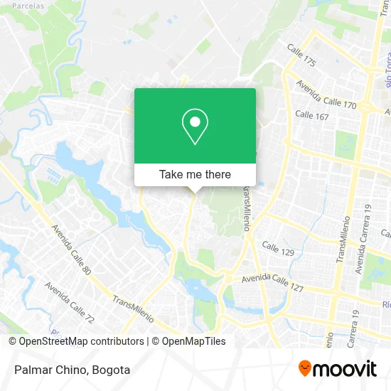 Palmar Chino map