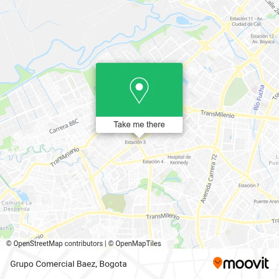 Grupo Comercial Baez map