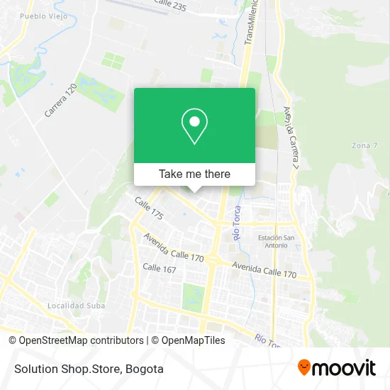 Solution Shop.Store map