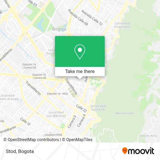 Stod map