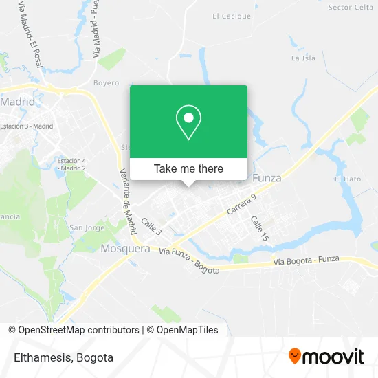 Elthamesis map