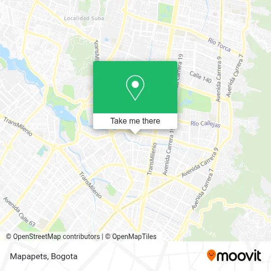Mapapets map