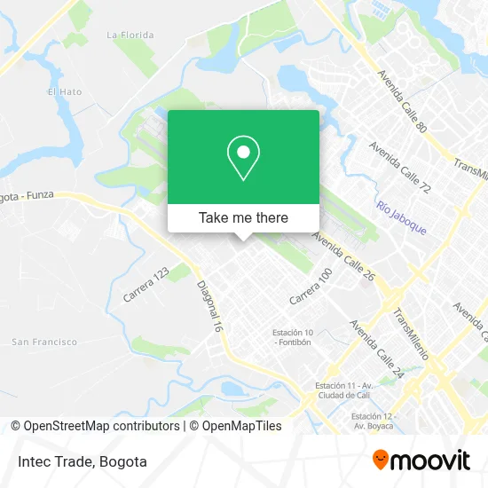 Intec Trade map