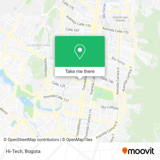 Hi-Tech map