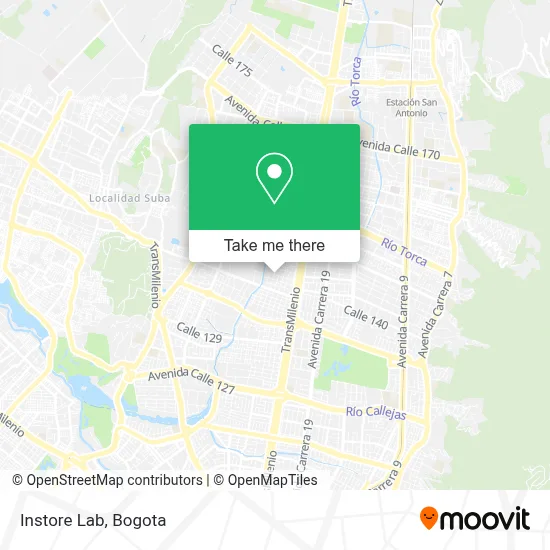 Instore Lab map
