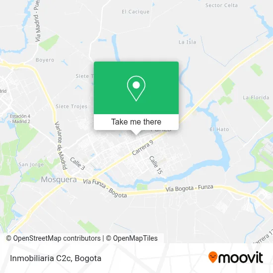 Inmobiliaria C2c map