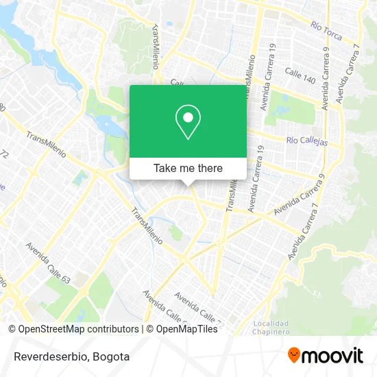Reverdeserbio map