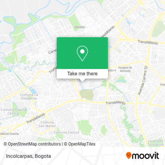 Incolcarpas map