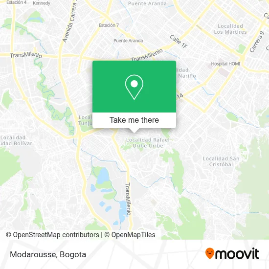 Modarousse map