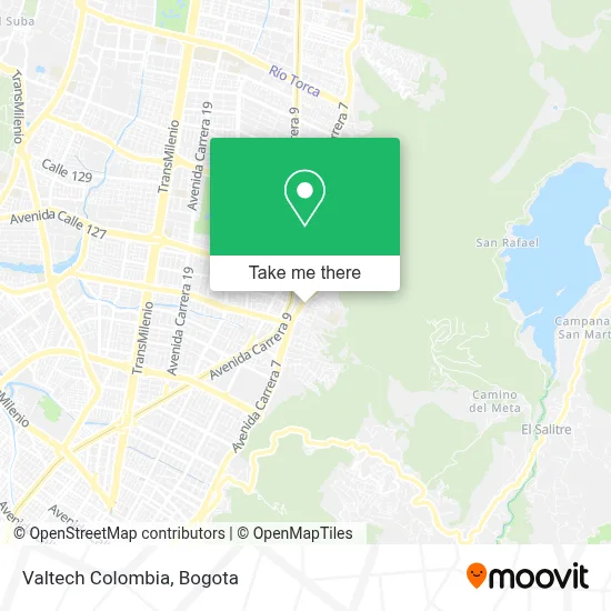 Valtech Colombia map