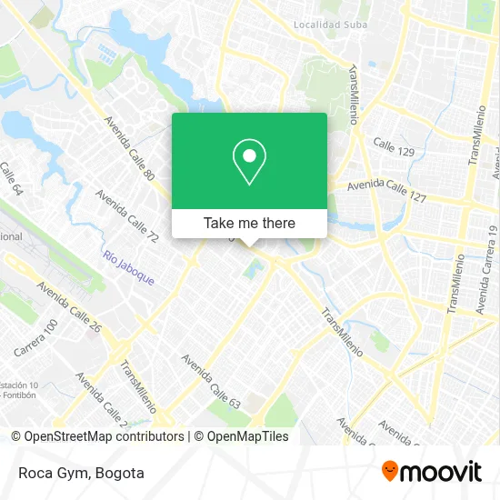Roca Gym map