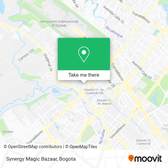Synergy Magic Bazaar map