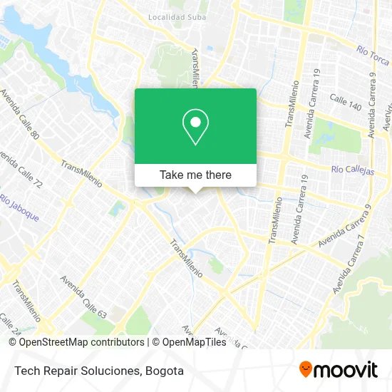 Tech Repair Soluciones map