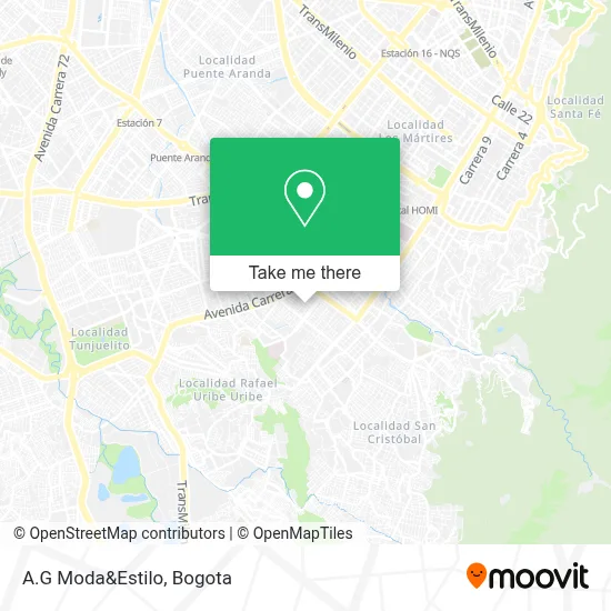 A.G Moda&Estilo map