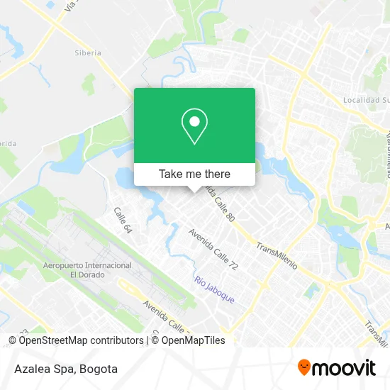 Azalea Spa map