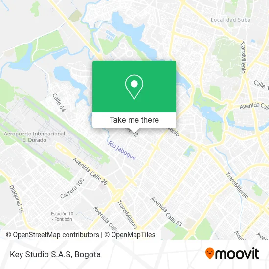 Key Studio S.A.S map
