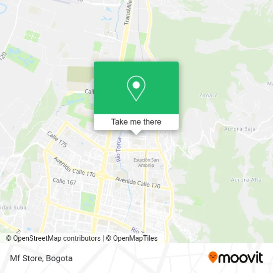 Mf Store map