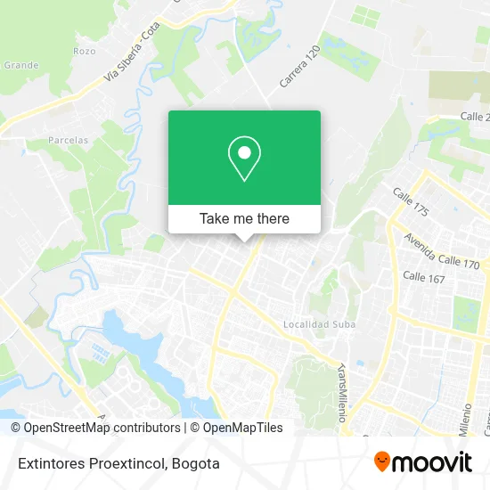 Extintores Proextincol map