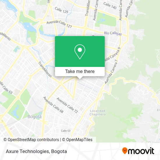 Axure Technologies map