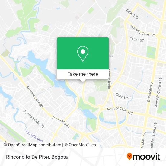 Rinconcito De Piter map