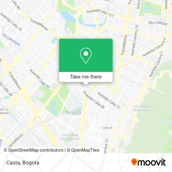 Casta map